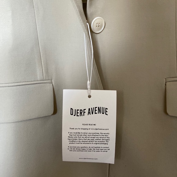 ***SOLD***Djerf Greige Blazer - Picture 2 of 6